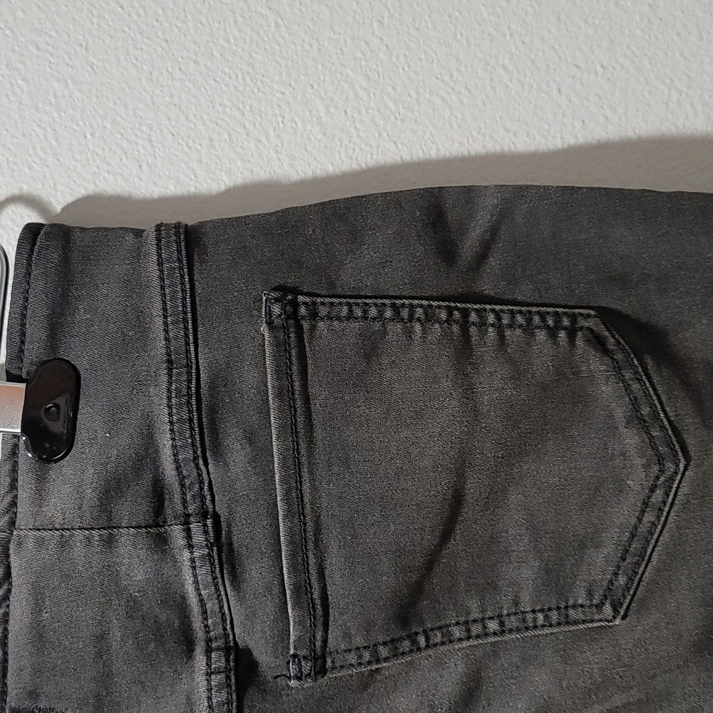 WE THE FREE BOHEMIAN SOUTHWESTERN COASTAL COWGIRL FLARED LEG BLACK DENIM JEAN 29 - Picture 7 of 12